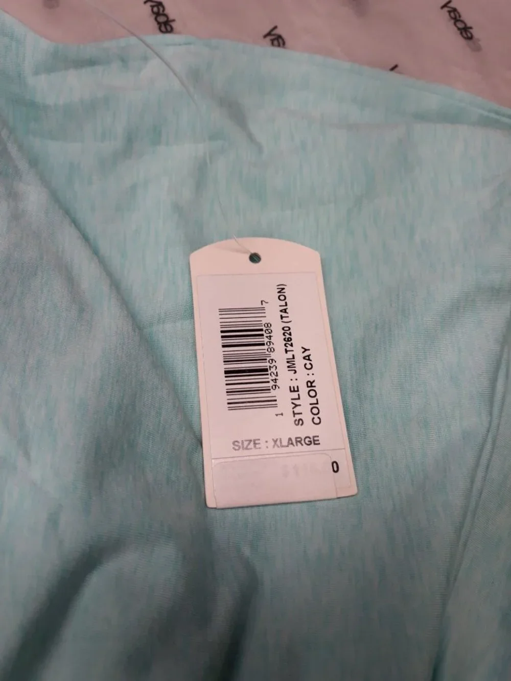 UPF 50 Women's Pull Over Shirt Blue Size XL NEW WITH TAGS! - Picture 5 of 5